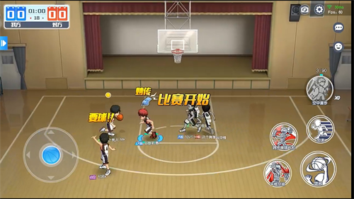 黑子的篮球街头对决