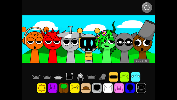 节奏盒子sprunki寄生虫模组15.0截图1