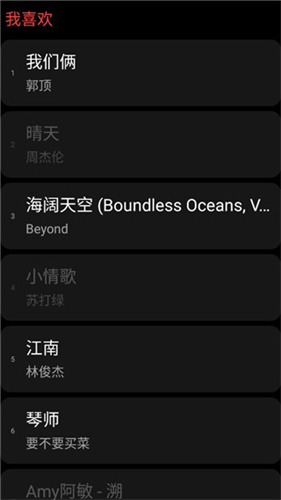 网易云音乐手表版