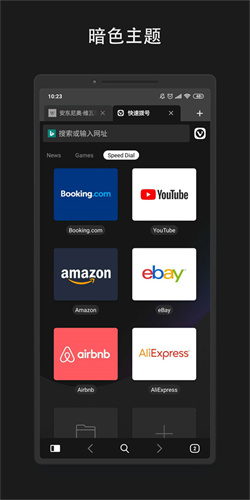 vivaldi浏览器截图1